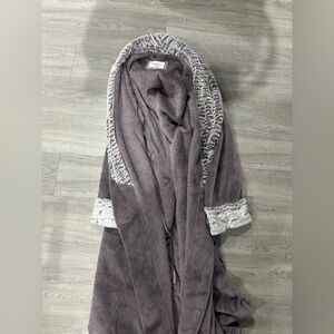 Carole Hochman Gray Cozy Robe